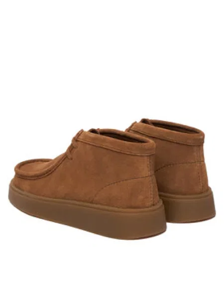 Kotníková obuv Clarks hnědé