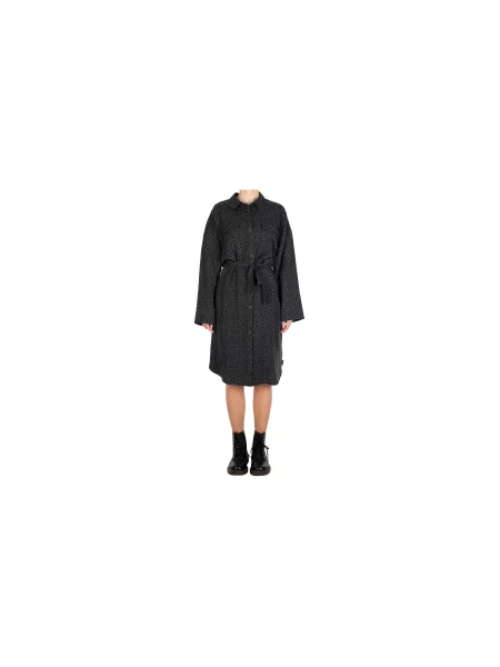 IrieDaily Civic Tencel Dress Kobiety Sukienka IrieDaily Size: S czarny