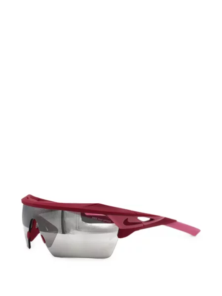 Ochelari de soare Nike cu imprimeu geometric roșu