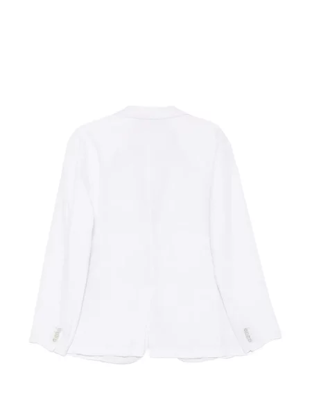 Sacou 120% Lino cu rever alb