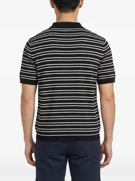 Tricou polo Represent tricotate negru