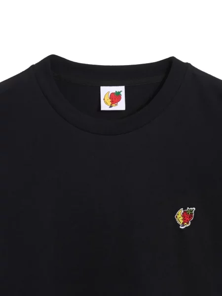 Tricou Sky High Farm cu broderie negru