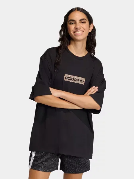 Спортивна футболка adidas AOP чорний