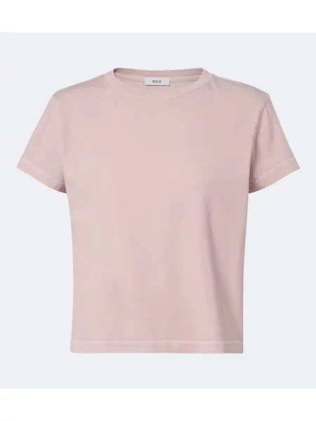 Tricou Agolde din jerseu roz