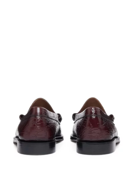 Pantofi loafer G.h.bass din piele roșu