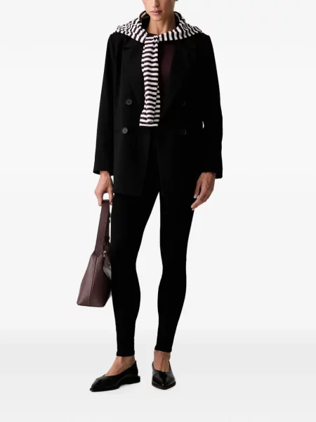 Blugi cu picior larg Levi's® din piele cu cordon cu talie înaltă albastru