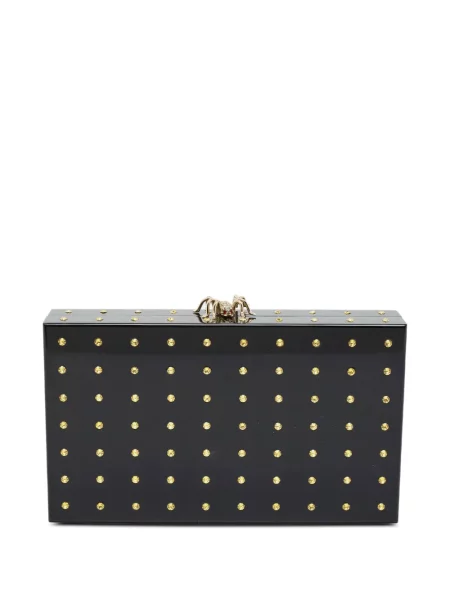 Listová kabelka Charlotte Olympia čierna