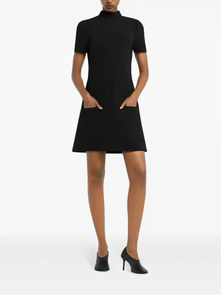 Rochie mini Courreges de costum negru
