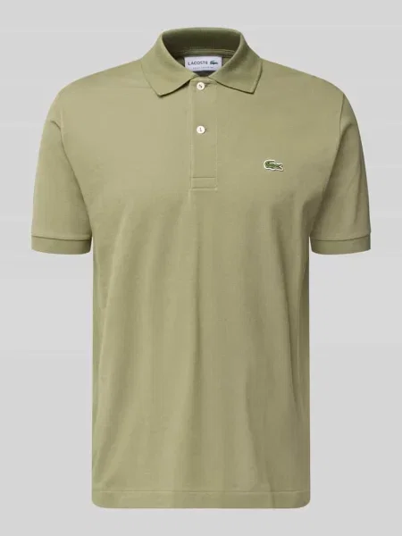 Koszulka polo Lacoste oliwkowa