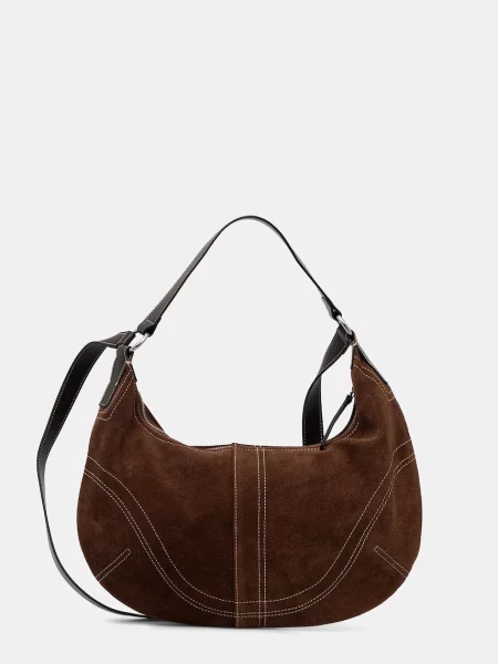 Torbica iz semiša Answear.LAB rjava