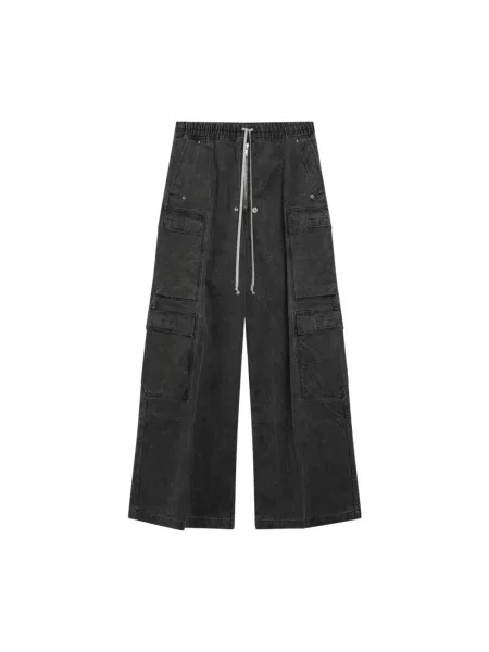 Spodnie cargo Rick Owens szare