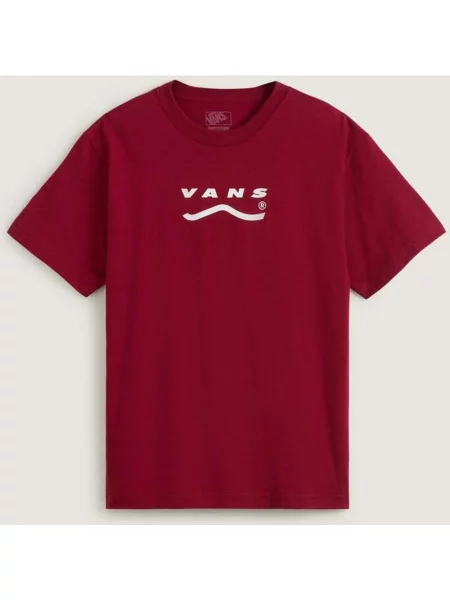 Koszulka Vans Determined z krótkim rękawem czerwony S biały