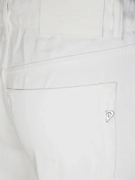 Pantaloni Dondup alb