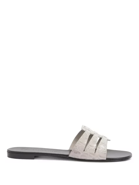 Klapki Giuseppe Zanotti szare