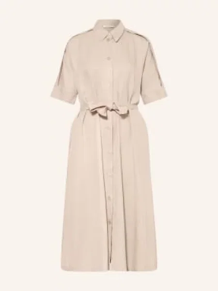 Maerz Muenchen Sukienka Koszulowa beige beżowa