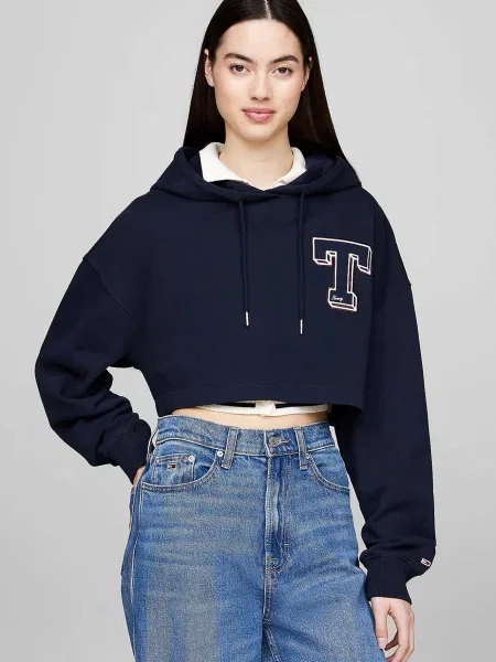 Толстовка Tommy Jeans синя