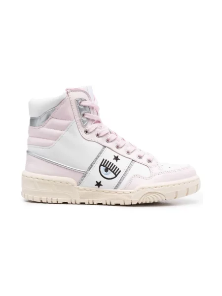 Sneakersy Chiara Ferragni Collection skórzane białe