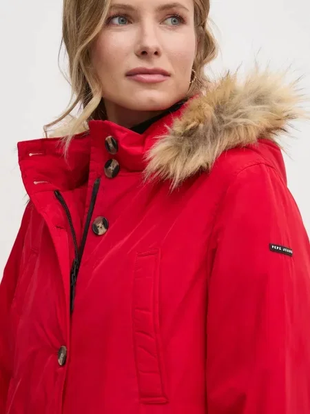 Pepe Jeans pehelydzseki CLEMENTINE piros