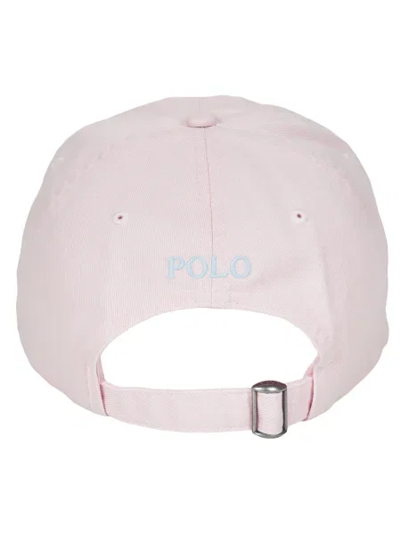 Polo Ralph Lauren Čiapka CLASSIC pastelovo modrá / rosé ružová