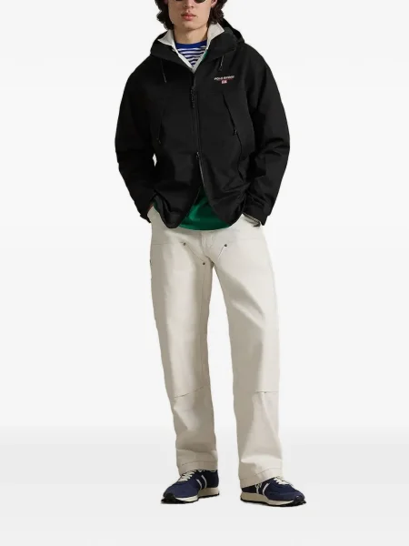 Kołnierzykowy polo Polo Ralph Lauren z frędzli w paski czerwone