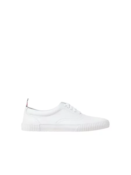 Sneakersy Thom Browne skórzane białe