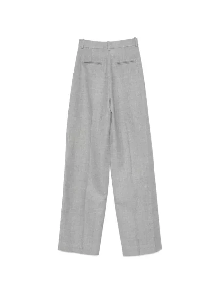 Pantaloni Alex Perry plisate gri