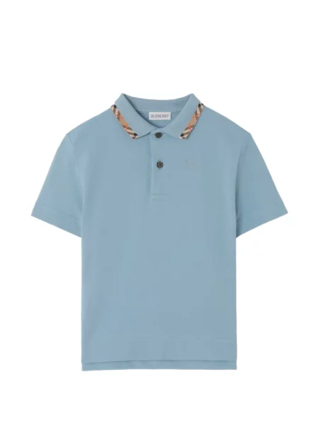 Koszulka polo dziecięca Burberry niebieska