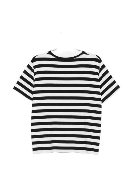 Tricou Parlor cu funde alb