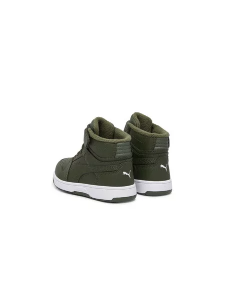 Superge Puma Rebound Slam Mid Wtr Temno zelena