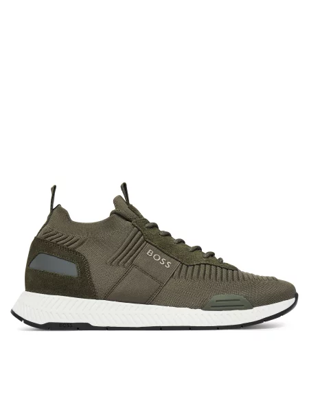 Sneakersy BOSS Titanium zelená
