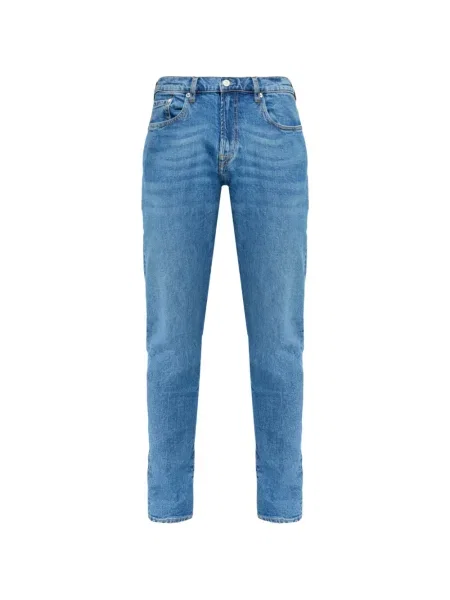 Blugi Ps Paul Smith cu 5 buzunare albastru