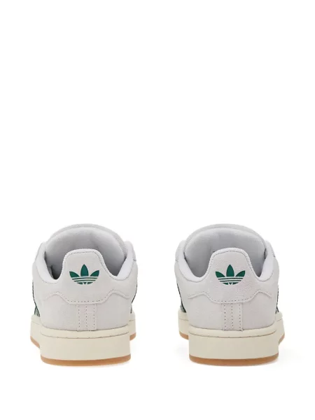 Велурени маратонки Adidas Gazelle на райета бяло