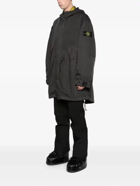 Parka Stone Island sivá