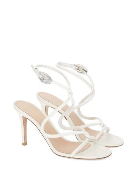 Sandale Gianvito Rossi din piele alb
