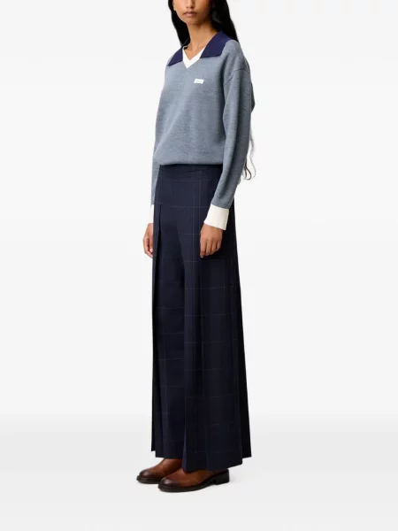Pledinės kelnės Claudie Pierlot mėlyna