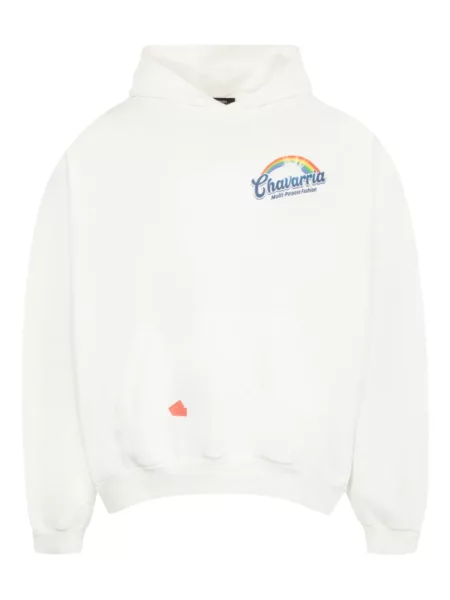 Суичър с качулка Willy Chavarria бяло