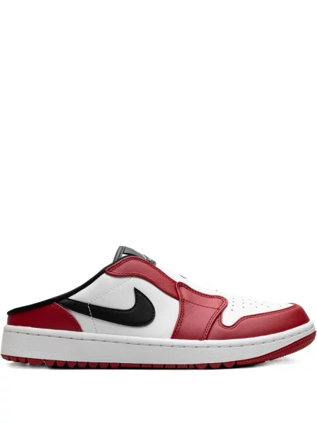 Golf papuci tip mules Jordan alb