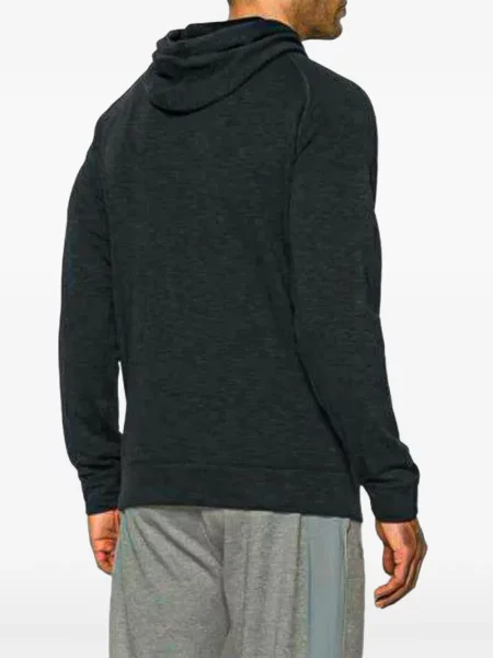 Hanorac cu glugă Under Armour cu autograf negru