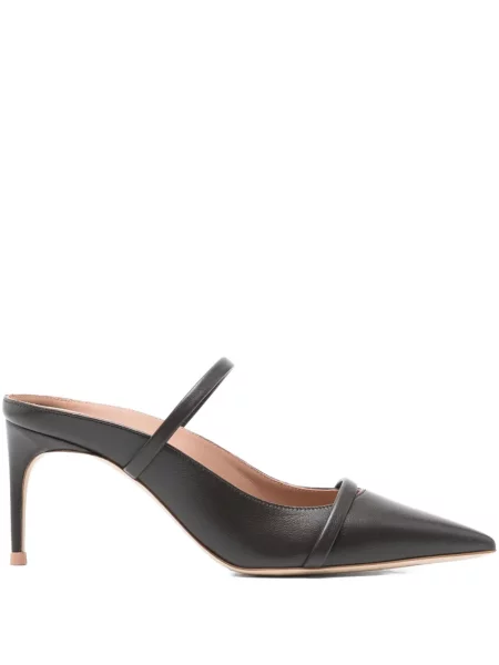 Papuci tip mules Malone Souliers din piele maro