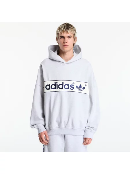 ADIDAS ORIGINALS Sweater majica pijeska / mornarsko plava / svijetlosiva siva