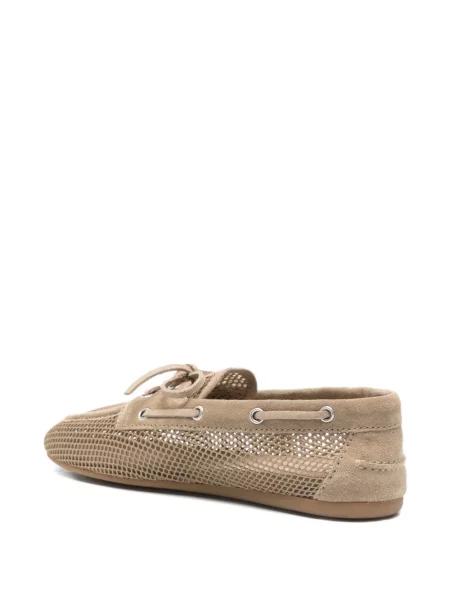 Hálós loafer Miu Miu barna