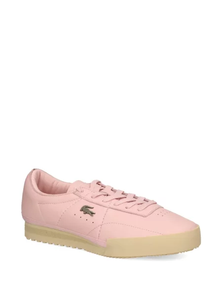 Sneakerși Lacoste din piele roz