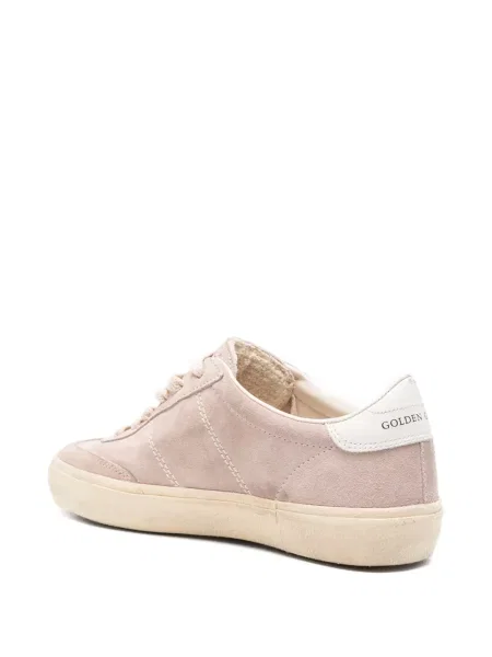 Велурени маратонки Golden Goose златисто