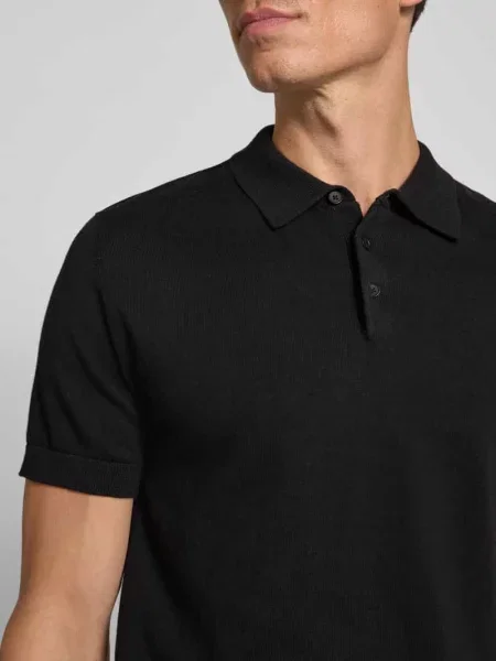 Selected Femme Koszulki Mężczyzna L Polo Shirts Selected Homme czarny