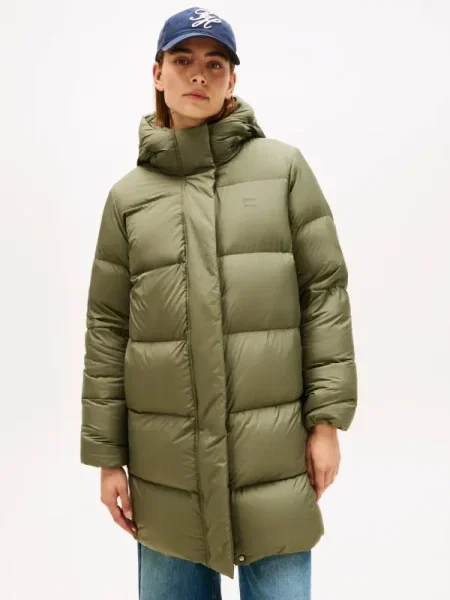 Kabát Tommy Hilfiger zöld