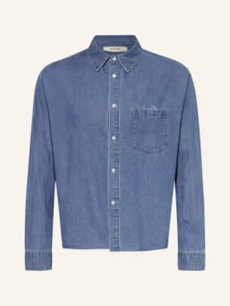About:Blank Koszula Dżinsowa Comfort Fit blau niebieska