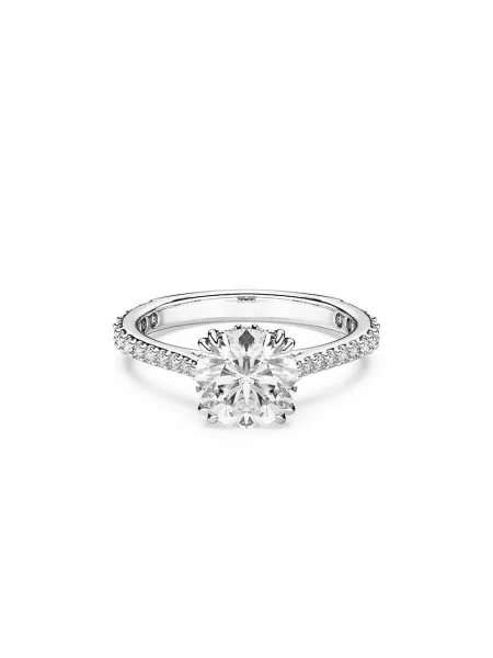 Swarovski inel STILLA argintiu