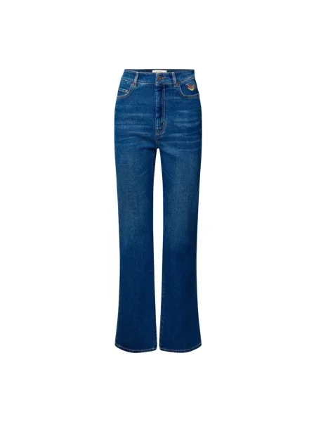 Jeansy Weekend Max Mara niebieskie