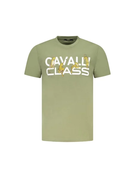 Koszulka Cavalli Class zielona
