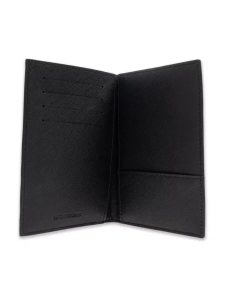 Portfel Emporio Armani skórzany czarny